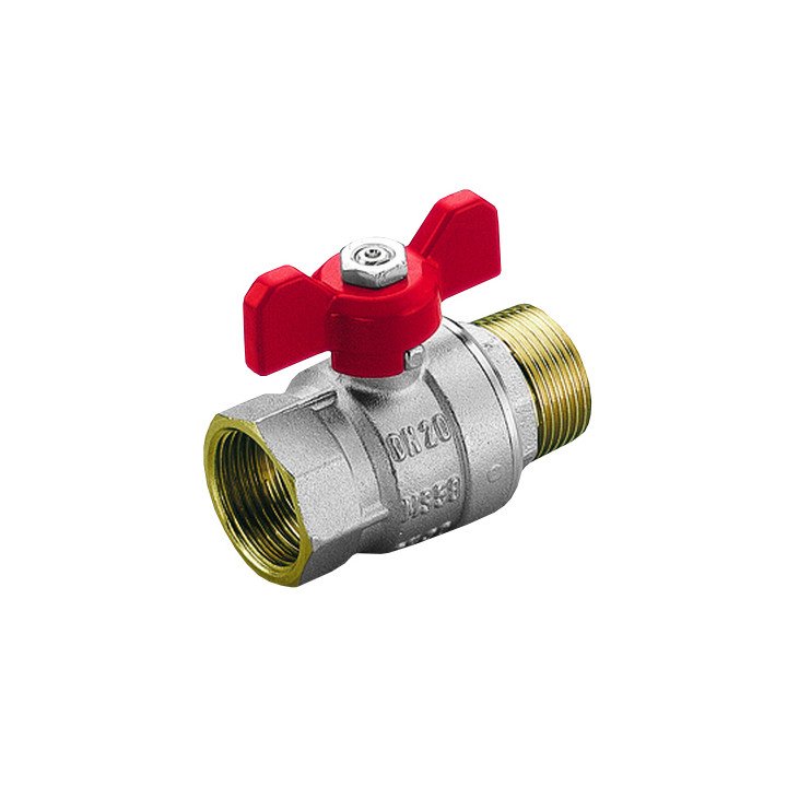 TIEMME Ball Valve 3/4" with butterfly handle