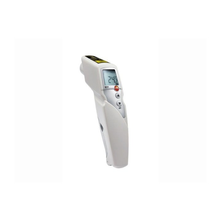 Infrared thermometer Testo 831 with 30:1 optics and 2-point laser