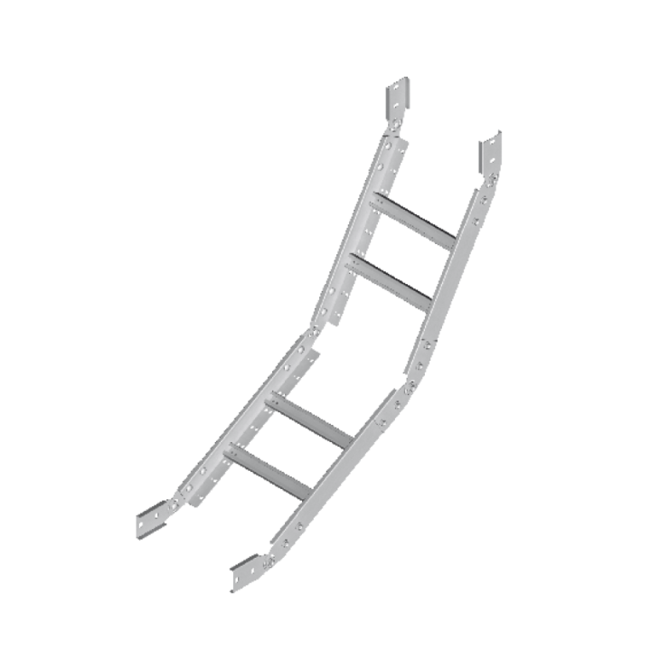 BAKS HFH277 Vertical Bend for Cable Ladder LPDP400H60N E90
