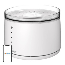Vesilähde lemmikeille Dogness D07 1,8l (valkoinen)