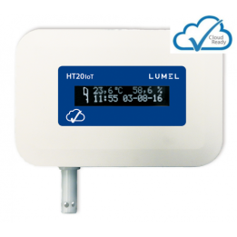 Lumel Temperature and humidity data logger for IoT applications HT20IoT