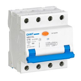 Chint NB310L3PN 3P+N C10 30mA RCBO Breaker