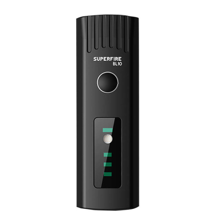 Superfire BL10 dviračio žibintuvėlis, USB, 4 režimai, 90m