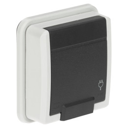 Elektro-Plast AQUANT-5041-70/EPN Single Outdoor Socket IP55 16A 230V Type E