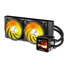 CPU vesijäähdytys DE240 (musta)