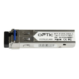 OPTIC SFP modulis (1vnt) 1,25Gbps, LC SM, (20km), WDM, TX1310/RX1550