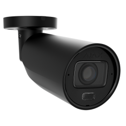 AJAXCCTV AJ-BULLETCAM-8-HLVF-B 8MP ložu IP kamera ar divkāršu apgaismojumu, varifokālo objektīvu, PoE