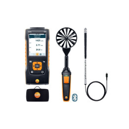 Oro greičio ir IAQ matavimo rinkinys Testo 440 Air Flow ComboKit 2 su Bluetooth