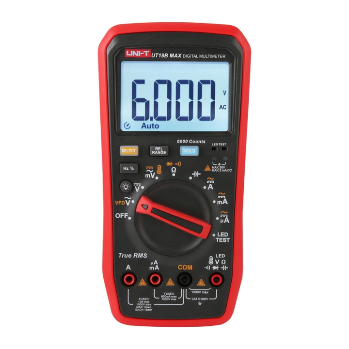 Цифровой мультиметр Uni-T True RMS UT18B MAX