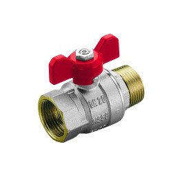 Шаровой кран с бабочкой TIEMME 1" F/M