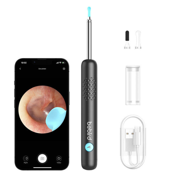 Smart Visual Ear-Clean varras Bebird R1 must