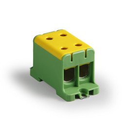 ENSTO Terminal Block KE67.3 AL/CU 2x16-95mm² Yellow-Green