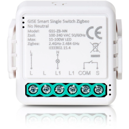 GISE Smart GSS-ZB-NN – single Zigbee relay module without N