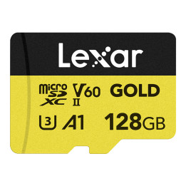 Muistikortti Lexar GOLD microSDXC 128GB