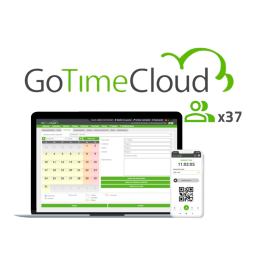 ZKTECO ZK-GOTIMECLOUD-37 7-tolline puuteekraaniga sisemonitor IP-video sisekommunikatsiooni, PoE, Wi-Fi jaoks
