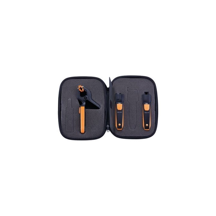 Smart probes heating kit Testo for heating systems diagnostics