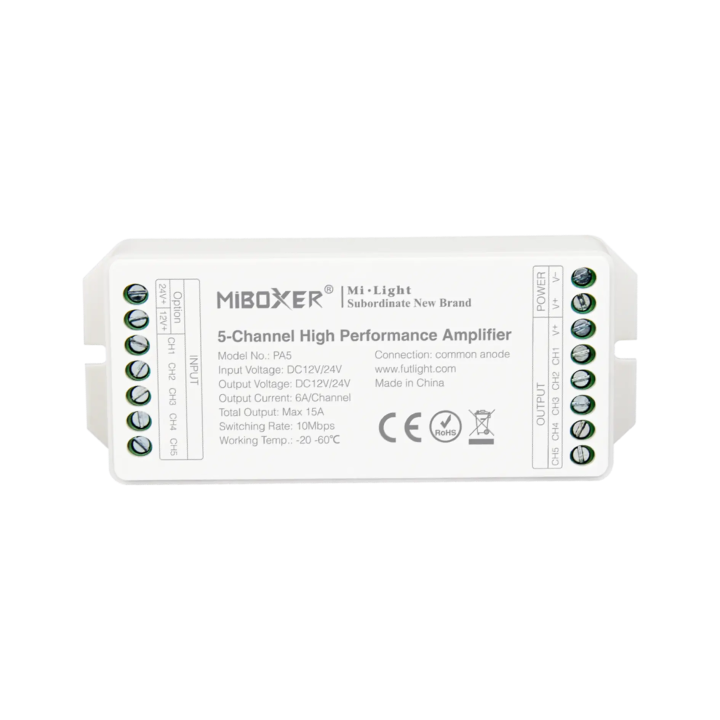 5-Channel High Speed Amplifier Milight PA5