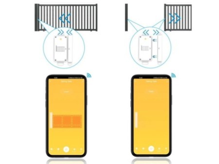 Bīdāmo vārtu relejs RF+Wi-Fi