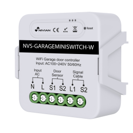NVS-GARAGEMINISWITCH-W Smart Relay Module by NIVIAN RETAIL