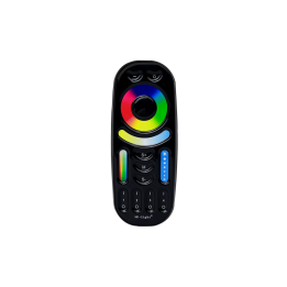 Tālvadības pults RGB+CCT 4-zonu melns 2xAAA FUT092B