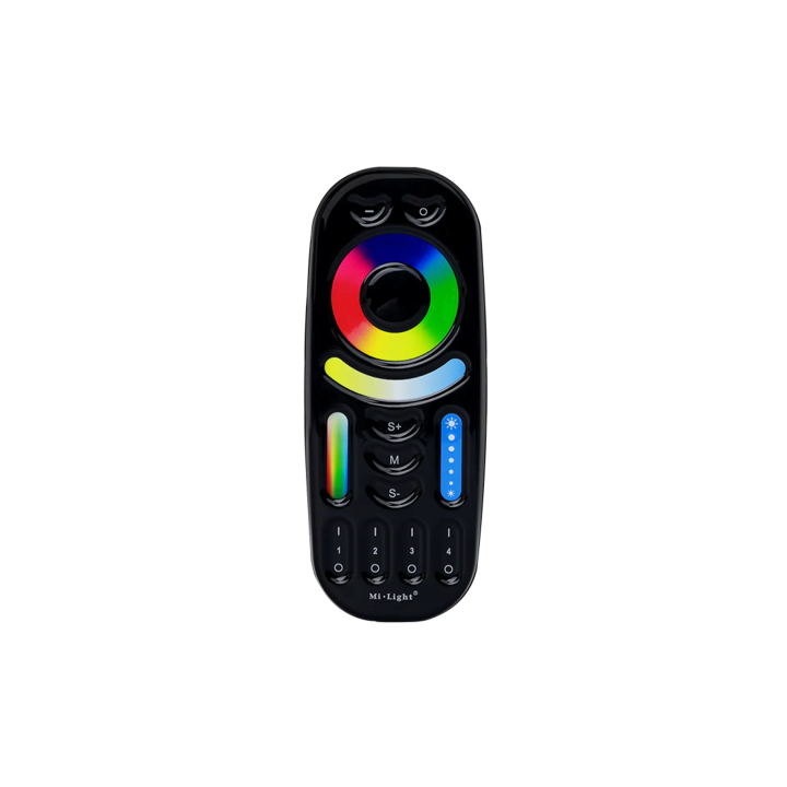 Kaugjuhtimispult RGB+CCT 4-tsooniline must 2xAAA FUT092B