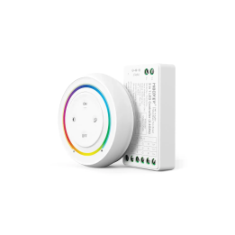 Juhtimiskomplekt kaugjuhtimispult + kontroller 3in1 RGB/RGBW/RGBCCT 12-24VDC 12A FUT037SA+