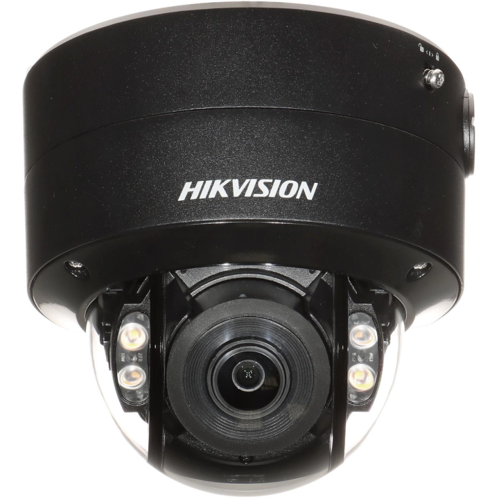 IP-ВАНДАЛЬНАЯ КАМЕРА DS-2CD2747G2T-LZS(2,8-12MM)(C)ЧЕРНАЯ ColorVu - 4Mpx - MOTOZOOM Hikvision