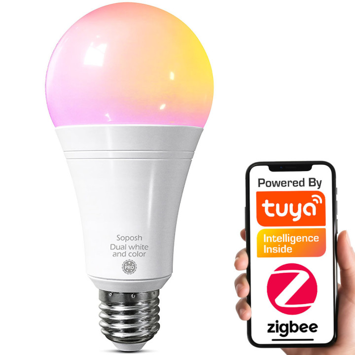 Светодиодная лампа GL 12 Вт RGB+CCT | ЗигБи 3.0 | ТУЯ