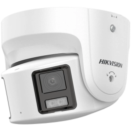 Hikvision DS-2CD2387G2P-LSU/SL(4mm)(C) 8MP 4K ColorVu fiksēta torņa IP kamera ar PoE, AI analītiku, 30m IR un baltās gaismas apg