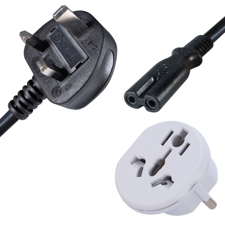 MARCA BLANCA AC-UK-C7 Strāvas kabelis, UK spraudnis uz C7, 1.8m