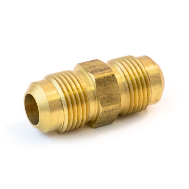 ITE AAM554 Brass Double Connector 1/4" UNF Straight