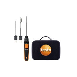 Testo 915i temperature kit with wireless thermometer, 3 probes, and Smart App support