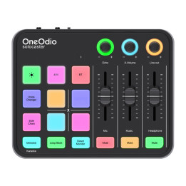 Аудиомикшер и звуковая карта OneOdio Solocaster