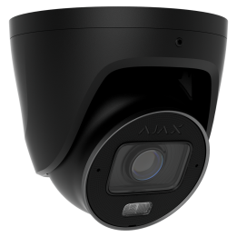AJAXCCTV AJ-TURRETCAM-8-HLVF-B 8MP купольная IP-камера с варифокальным объективом 2.8~12 мм, ИК 60 м, двойной подсветкой, PoE