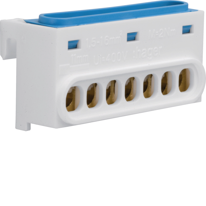 Hager GZ07N N-Terminal Minigamma 7-Connection Smart Relay Module