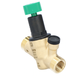 Resideo Braukmann D04FM DN15 pressure regulator with pressure gauge connection G 1/4 inch