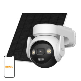 IMOU IPC-B7ED-5M1TEA-EU/FSP14 5MP lauko Wi-Fi IP kamera su PoE, dvigubu apšvietimu, dvipusiu garsu