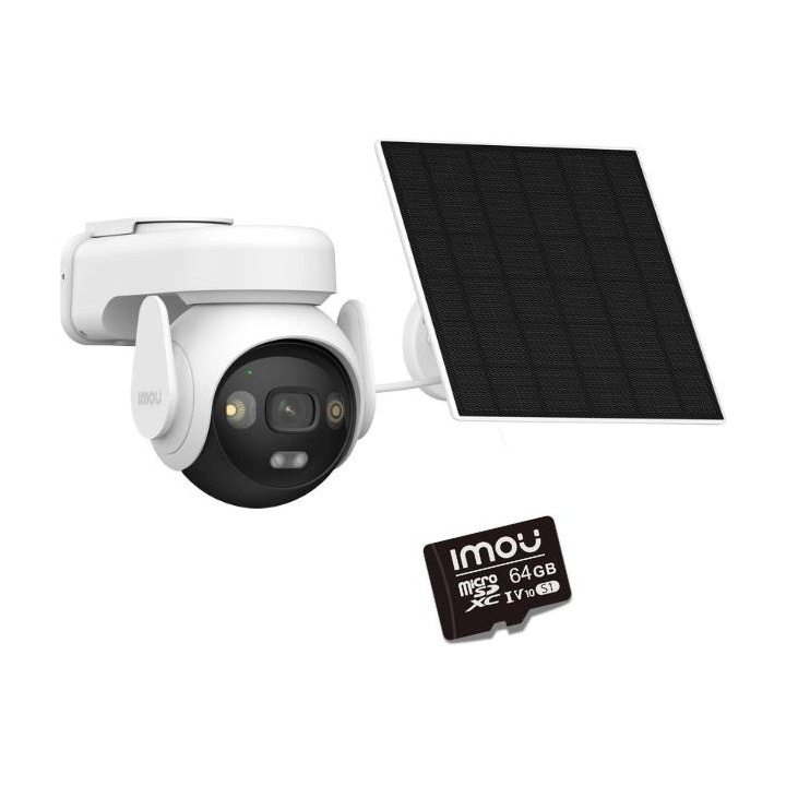 Imou IPC-B7ED-5M0TEA-EU/FSP14 IP-kaamera Wi-Fi 4G PT päikesepaneel 5 MP 64 GB 2,4 GHz