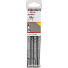BOSCH 2608833902 SDS-plus-5X Gręžtuvų rinkinys betonui 10x100x160 mm, 10 vnt.
