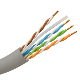 SAFIRE UTP6-305-H-Dca Cat6 UTP LSZH tīkla kabelis 305m ruļļī