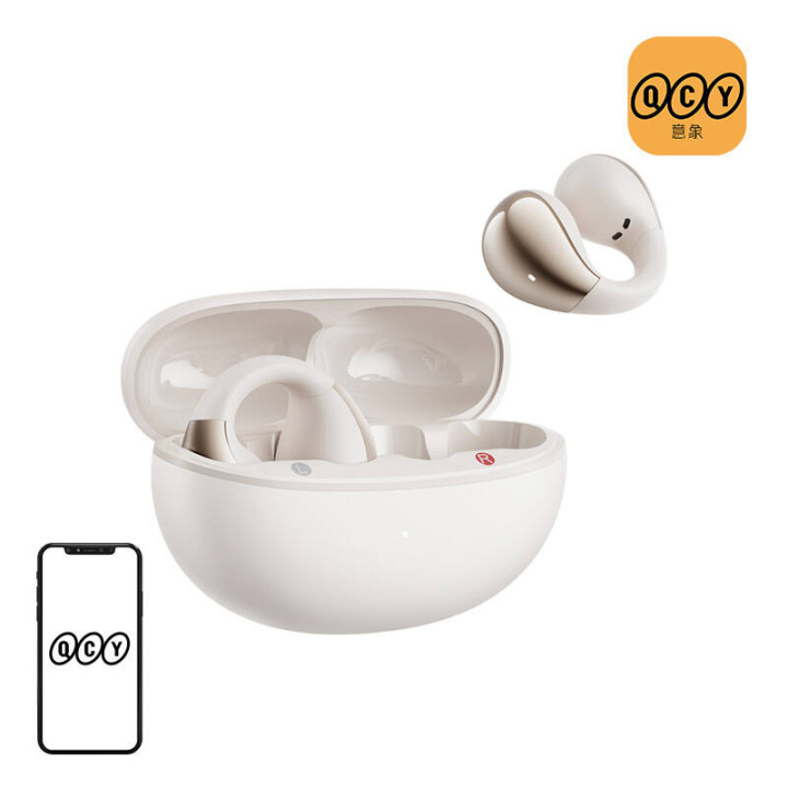 QCY Crossky Clip C30 ausinės (baltos)