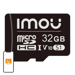 Muistikortti IMOU microSD 32GB (UHS-I, SDHC, 10/U1/V10, 90/20)