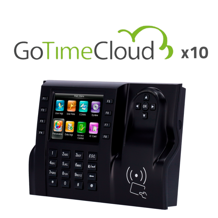 ZKTECO ZK-PACK-GTC10-ICLOCKS560 tuvuma karšu lasītājs