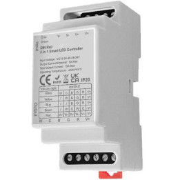 5in1 ZigBee DIN siiniga LED riba kontroller, DC 12-54 V