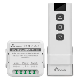 NVS-MINICURTAIN-WR-KIT NIVIAN RETAIL Smart Curtain Relay Module