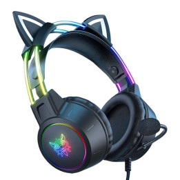 Игровая гарнитура ONIKUMA X15 PRO Cat (черная)