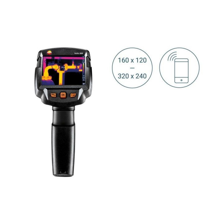 Thermal imager Testo 868 with App connectivity