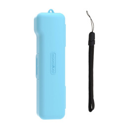 Sunnylife suojakotelo hihnalla Osmo Pocket 3:lle (sininen)