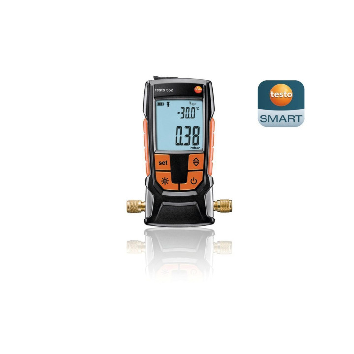 Digital vacuum gauge Testo 552 with Bluetooth