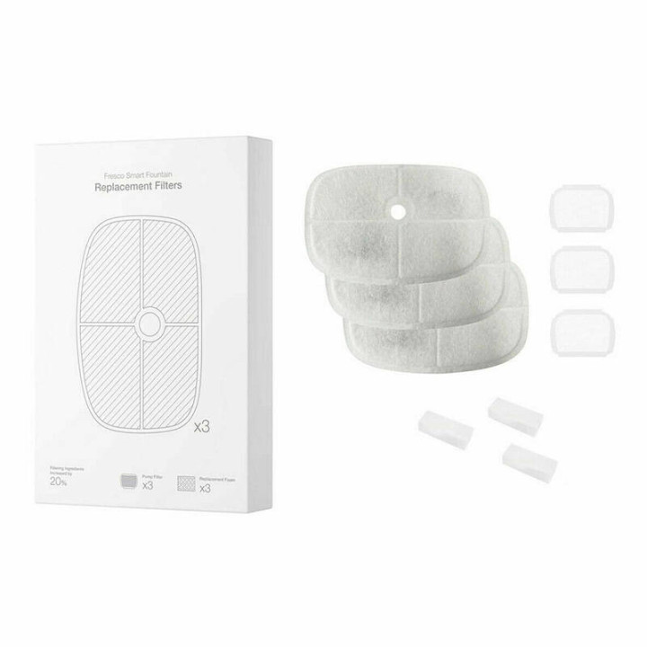 Asendusfiltrid + käsn + pumbapulk Petoneer (3 tk)